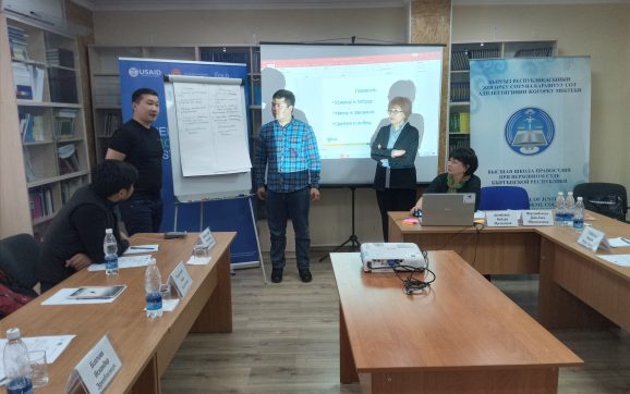 В Бишкеке проходит тренинг для тренеров по системе аудио и видео фиксации